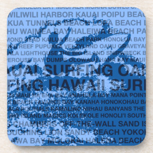 Posavasos Surfing Hawaii Cutback Hawaii Coasters
