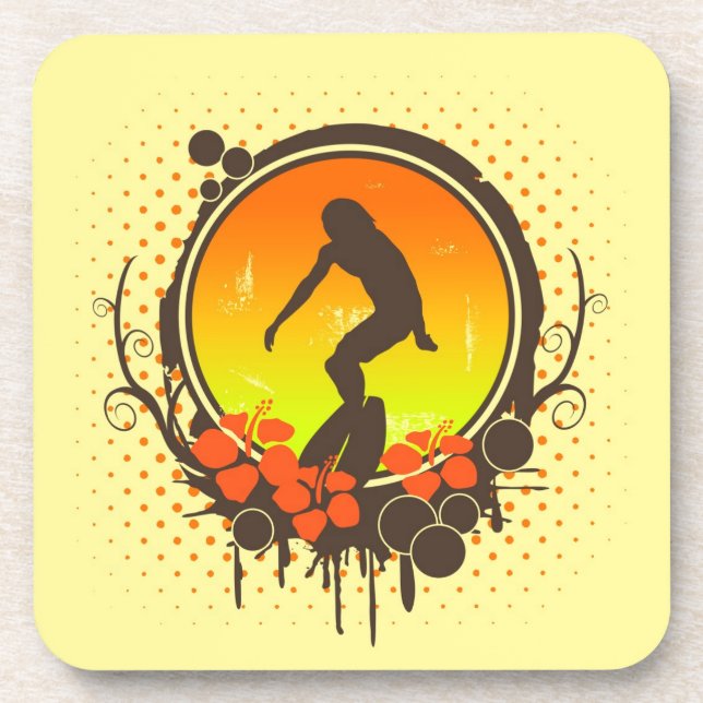 Posavasos Surfista (Frente)
