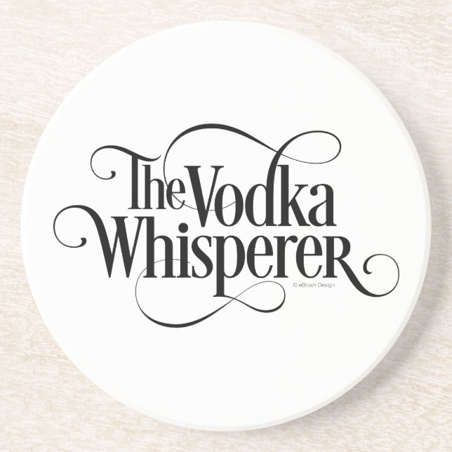 Posavasos Susurrador de Vodka (Frente)