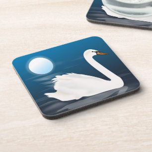 POSAVASOS SWAN BLANCO