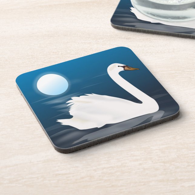 POSAVASOS SWAN BLANCO (Lado Izquierdo)
