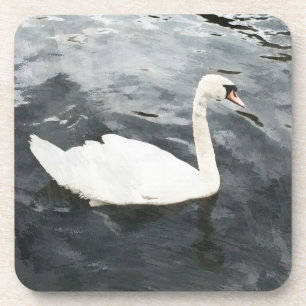 Posavasos Swan impresionista