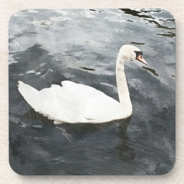 Posavasos Swan impresionista (Frente)