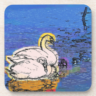 POSAVASOS SWANS