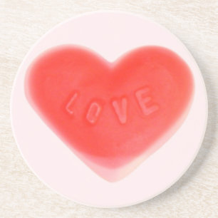 Posavasos Sweet Heart La montaña rusa rosa