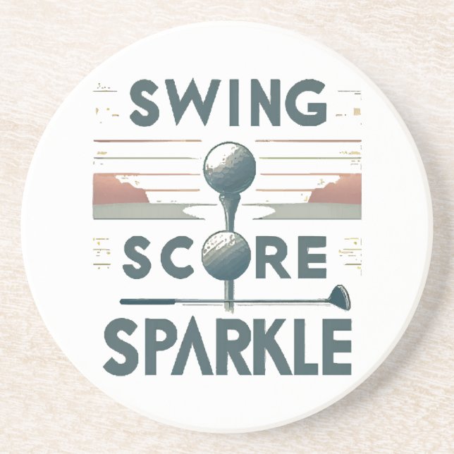 Posavasos Swing, Score, Sparkle (Frente)