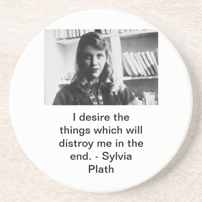 Posavasos Sylvia Plath (Frente)