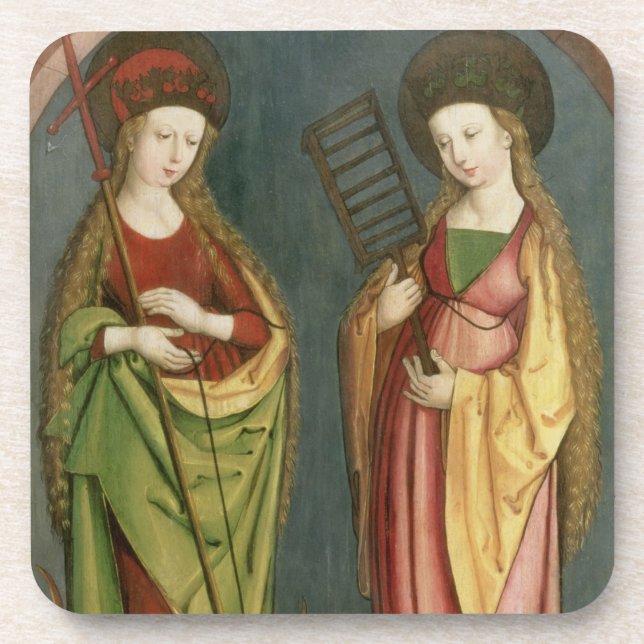 Posavasos T32982 St Margaret de Antioch y de la fe del St., (Frente)