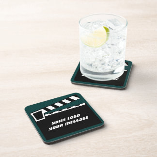 Posavasos Tablero de Clapperboard de la pizarra de la