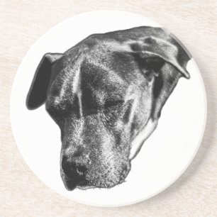 Posavasos Tabletop Tranquil—Pitbull Mix Mini