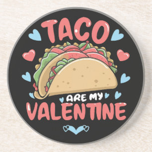 Posavasos Taco-san Valentín