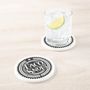 Posavasos Taco Snob - divertido amante del taco