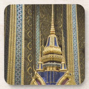 Posavasos Tailandia, Bangkok. Detalles de ornamentados decor
