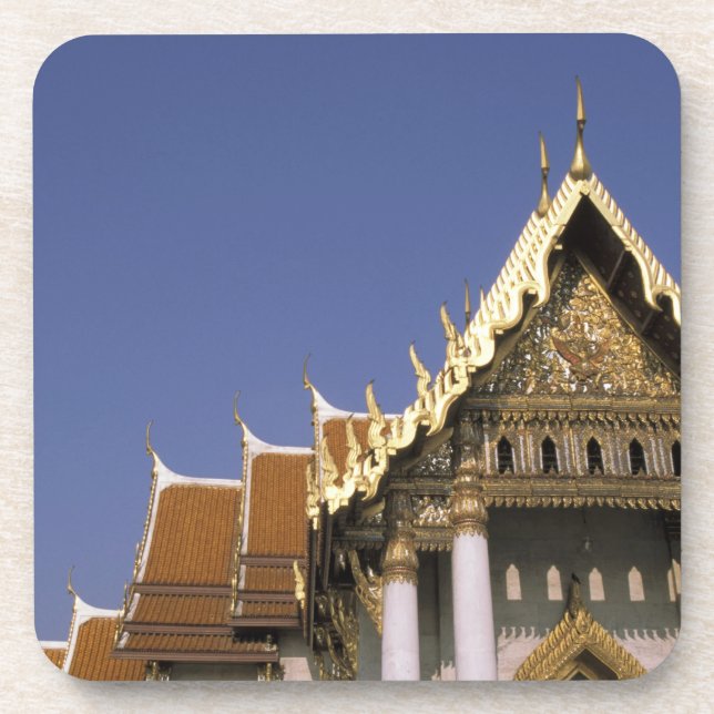 Posavasos Tailandia, Bangkok. El sol de la mañana se refleja (Frente)