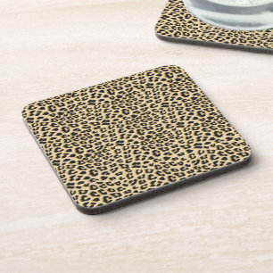 Posavasos Tan Leopard Print