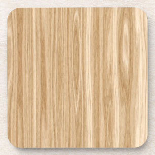Posavasos Tan Wood Grain
