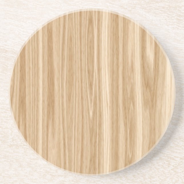 Posavasos Tan Wood Grain (Frente)