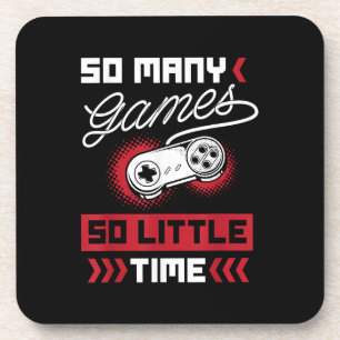 Posavasos Tantos Videojuegos Tan Poco Tiempo - Juegos