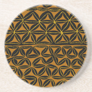 Posavasos Tapa Tribal Tropical de los Mares del Sur