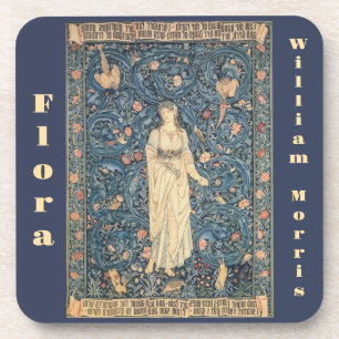 Posavasos Tapiz de Flora de Vintage por William Morris