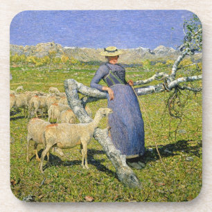 Posavasos Tarde en las montañas, 1892 (aceite en lona)