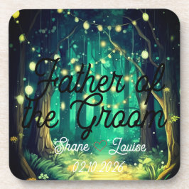 Posavasos Tarjeta de Asiento de Boda