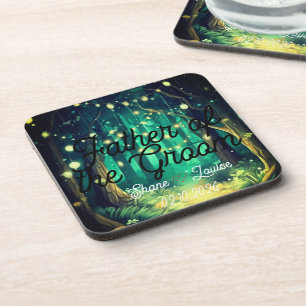 Posavasos Tarjeta de Asiento para Boda