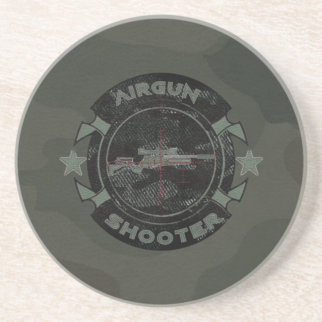 Posavasos Tarjeta de bolsita de regalo Pegatina redondo clás (Frente)