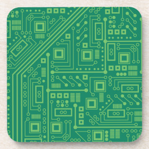 Posavasos Tarjeta de circuito de robots