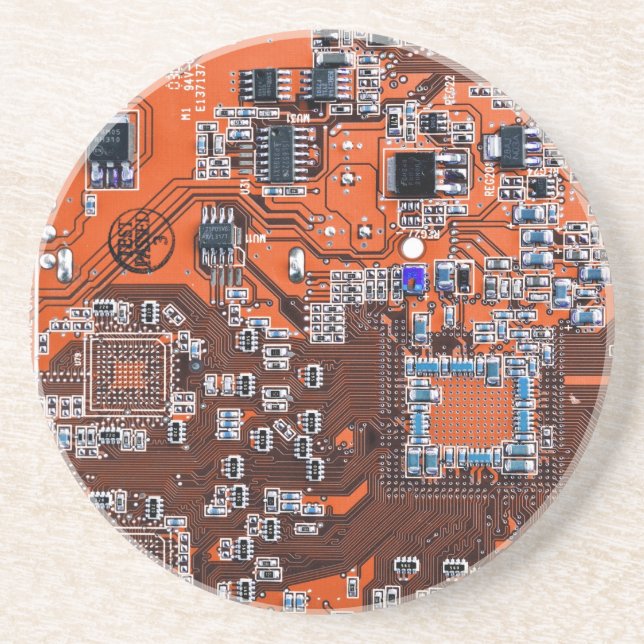 Posavasos Tarjeta de circuito del Naranja PCB del conjunto d (Frente)