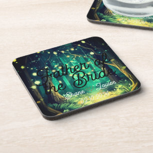 Posavasos Tarjeta de Nombre de Asiento Boda