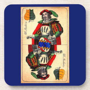Posavasos Tarjeta tarot n° 1 del siglo XIX