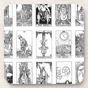 Posavasos tarot antiguo