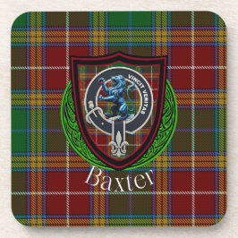 Posavasos Tartan y Cresta del Clan Escocés Baxter