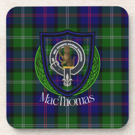 Posavasos Tartan y Cresta del Clan Escocés MacThomas