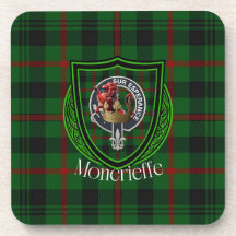 Tartan y Cresta del Clan Escocés Moncrieffe