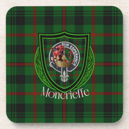 Posavasos Tartan y Cresta del Clan Escocés Moncrieffe