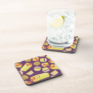 Posavasos Tartas Vintage Patrón
