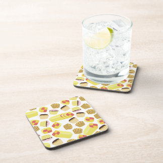 Posavasos Tartas Vintage Patrón