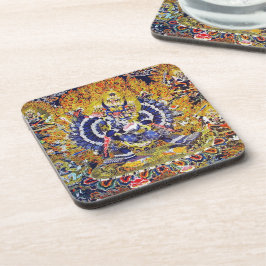 Posavasos Tatuaje oriental fresco de dios de la muerte de
