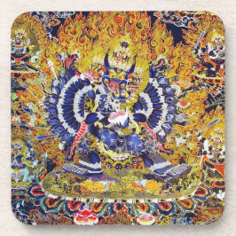 Posavasos Tatuaje oriental fresco de dios de la muerte de