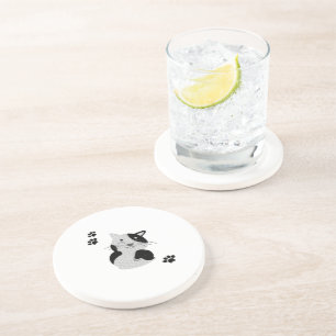 Posavasos Taza de gato lindo