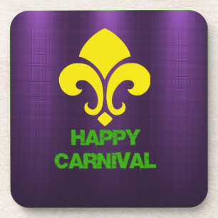Posavasos Taza feliz del carnaval
