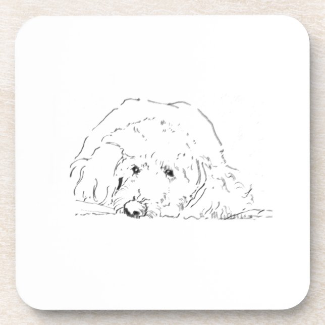 Posavasos Tazas de café Cockapoo, ideas de regalos para aman (Frente)