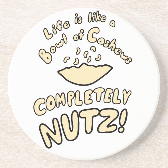 Posavasos Tazón de Cashews (Frente)