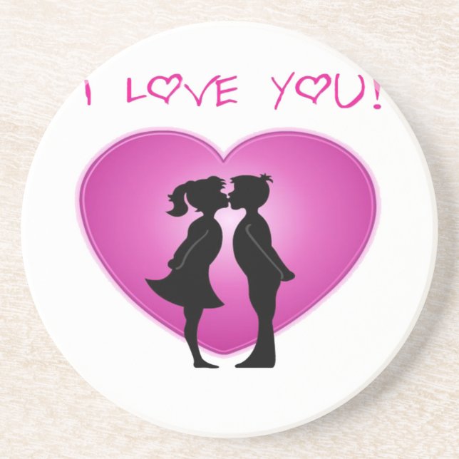 Posavasos Te Amo (Frente)