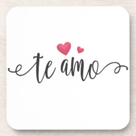 Posavasos Te Amo Te Amo Valentín Español | Montaña