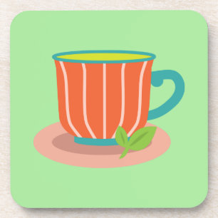 Posavasos Té de menta para los amantes del té