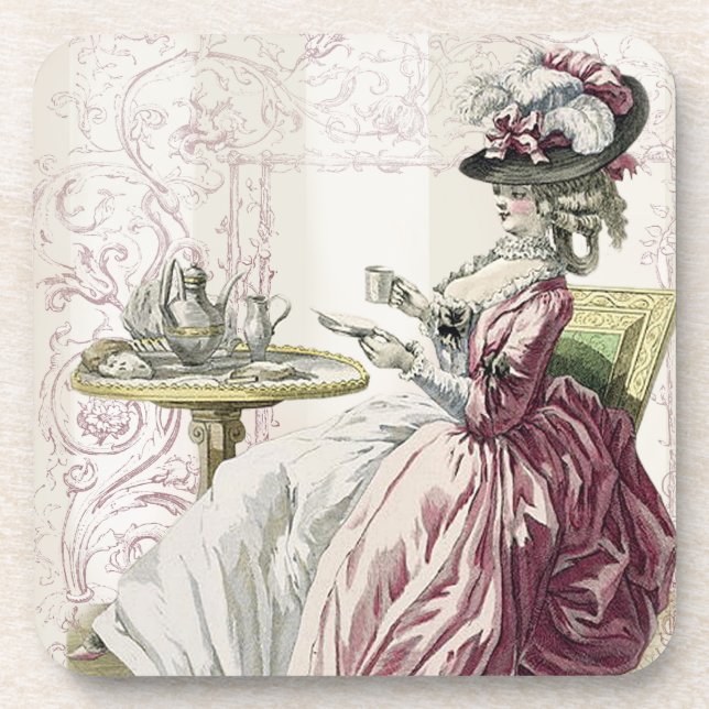 Posavasos ¡Té por la tarde! (Frente)