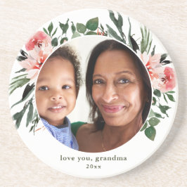 Posavasos Te quiero abuela Greeneration Wreath con foto